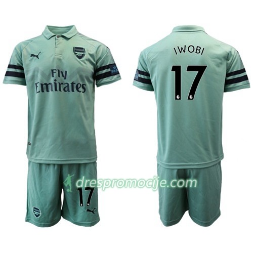 Arsenal Dres Iwobi 17 Dječji Treći 2018/19 Kratkih Rukava Arsenal Dres Iwobi 17 Dječji Treći 2018/19 Kratkih Rukava